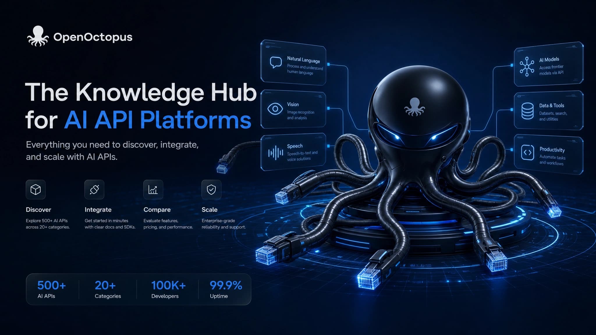 AI API Platforms cover illustration