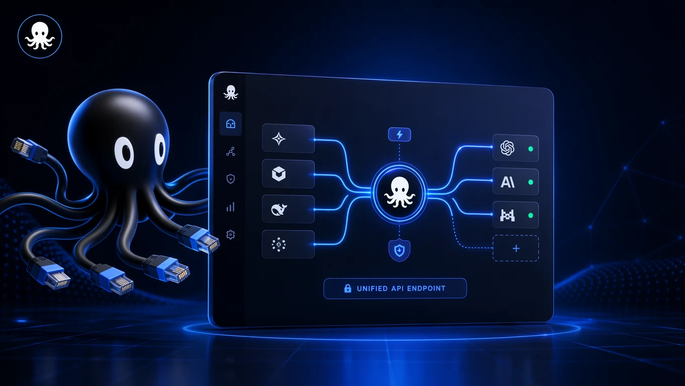 Together AI API routing dashboard connecting open models and fallback routes through one API layer