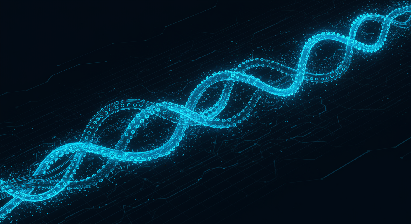 Abstract blue high-speed neural diffusion pipeline showing compressed inference with glowing acceleration tracks, octopus cable-tentacles racing through data pathways, futuristic tech aesthetic